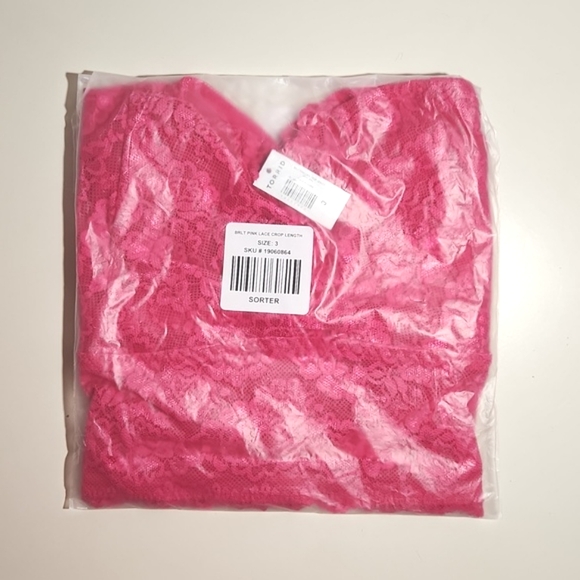 ❤️NWT VINTAGE TORRID LINGERIE - UNLINED LACE LONGLINE BRALETTE - POWER MESH BRA - Picture 4 of 8